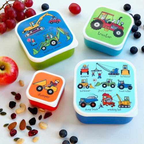 TYRELL Snack Boxes Trucks Set of 4