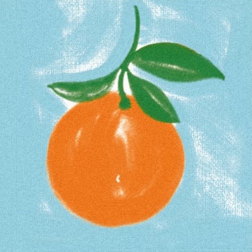 OCD Napkin Cocktail PAVIOT Orange Amere