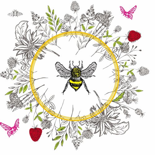 OCD Lunch Napking Queen Bee OCD Lunch Napking Queen Bee