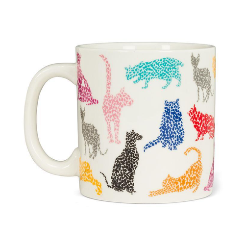 Abbott Jumbo Mug Speckle Cats 18 oz.