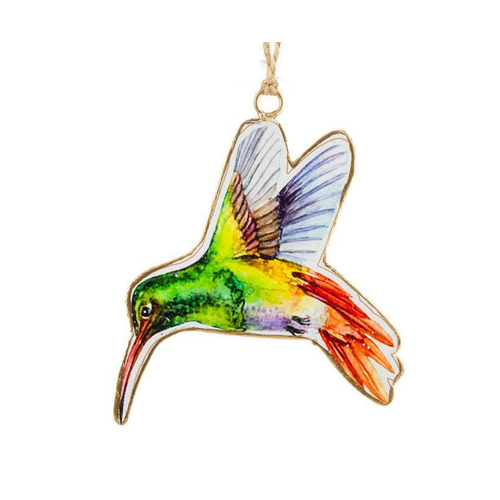 Abbott Large Hummingbird Ornament 3.5 ins. Wide