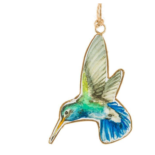 Abbott Small Hummingbird Ornament - 3 ins. Wide