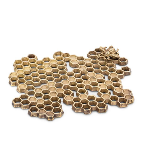 Abbott HONEYCOMB TRIVET w/BEE8.5 ins. L. Abbott HONEYCOMB TRIVET w/BEE8.5 ins. L.