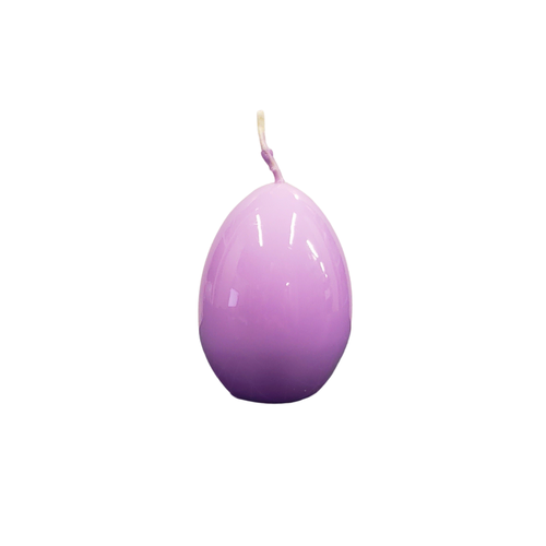 Graziani Egg Shaped Candle Lilac