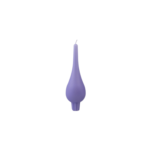 Diana Drop Shaped Candle Iris Purple
