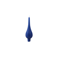 Drop Shaped Candle Cobalt Blue