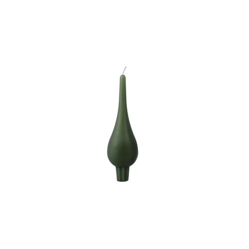 Diana Drop Shaped Candle Kelly Green