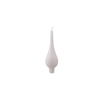 Drop Shaped Candle Ivory