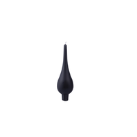 Drop Shaped Candle Black
