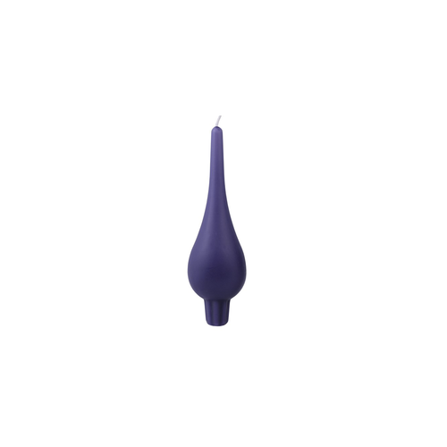 Diana Drop Shaped Candle Purple