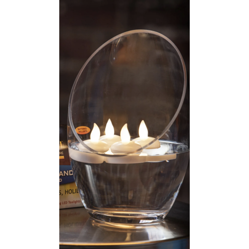 MODGY Luminary Lantern Adele & Water Activated LED Candles 4 Each