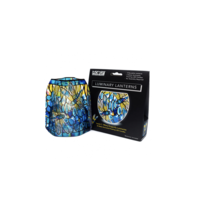 Luminary Lantern Dragonfly & Water Activated LED Candles 4 Each