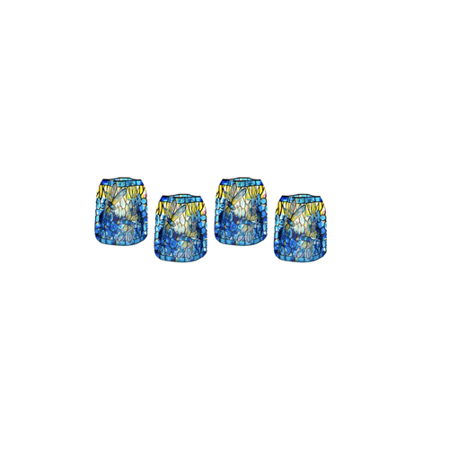 MODGY Luminary Lantern Dragonfly & Water Activated LED Candles 4 Each MODGY Luminary Lantern Dragonfly & Water Activated LED Candles 4 Each