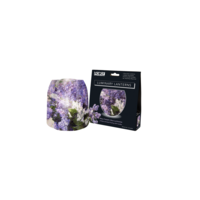 Luminary Lantern Lilacs & Water Activated LED Candles 4 Each
