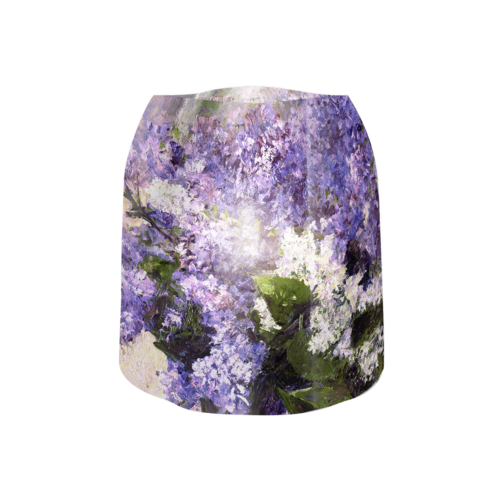 MODGY Luminary Lantern Lilacs & Water Activated LED Candles 4 Each