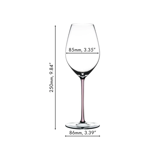 Riedel Fatto A Mano Champagne & Riesling Pink