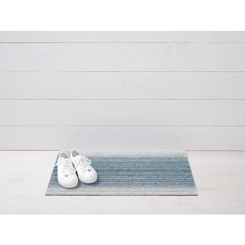Chilewich DOORMAT FADE SHAG LAGOON 18x28 inches Chilewich DOORMAT FADE SHAG LAGOON 18x28 inches