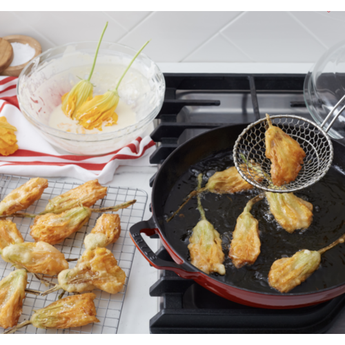 Staub Braiser with Glass Lid 3.5 qt Staub Cherry