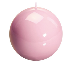 Graziani Meloria Ball Candle Small Pink