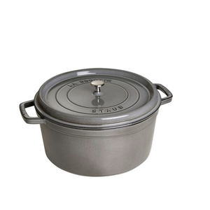 Staub Dutch Oven Round 13.2 qt STAUB grey