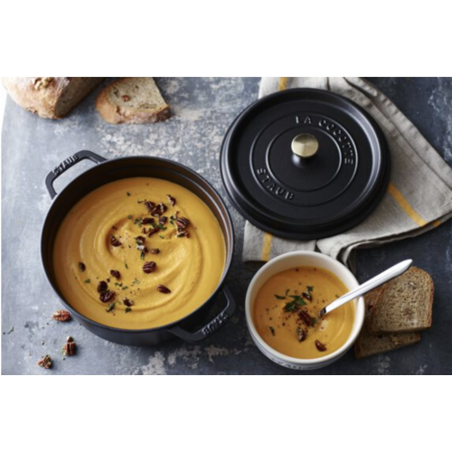 Staub Dutch Oven Round 4 QT STAUB Black Staub Dutch Oven Round 4 QT STAUB Black