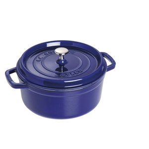 Staub Dutch Oven Round 5.5 qt STAUB Blue