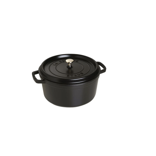 Staub Dutch Oven Round 7 qt STAUB BLACK Staub Dutch Oven Round 7 qt STAUB BLACK