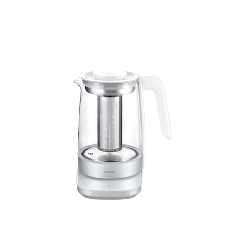 ZWILLING HENCKEL Enfinigy Glass Programmable White Kettle ZWILLING HENCKEL Enfinigy Glass Programmable White Kettle