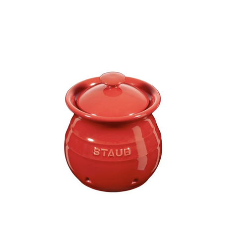 Staub Garlic Keeper Staub Cherry Red