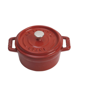 Staub Mini Round Cocotte 250ml STAUB CHERRY Staub Mini Round Cocotte 250ml STAUB CHERRY