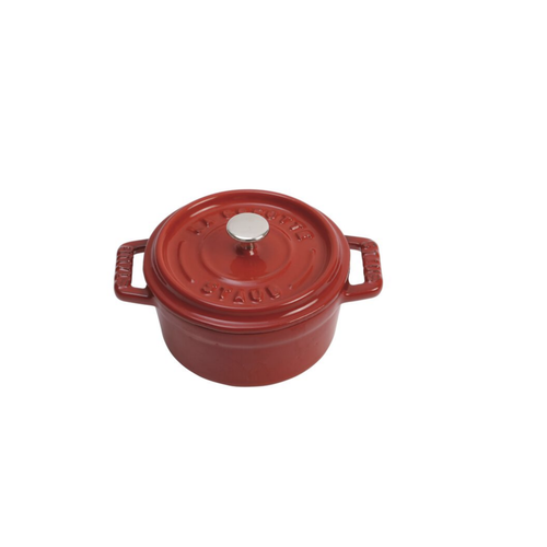 Staub Mini Round Cocotte 250ml STAUB CHERRY Staub Mini Round Cocotte 250ml STAUB CHERRY