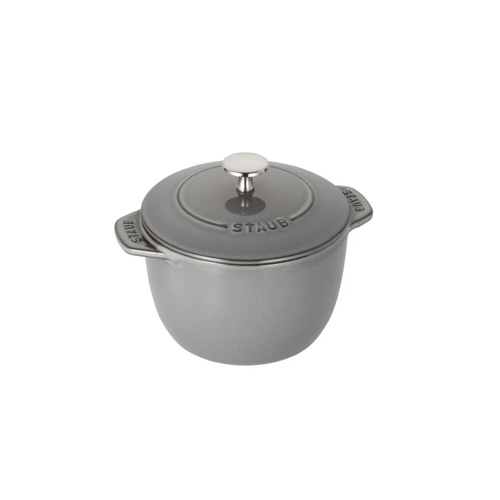 Staub Petite Cocotte Round 1.5 qt STAUB Grey