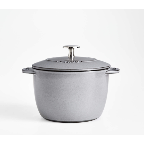 Staub Petite Cocotte Round 1.5 qt STAUB Grey