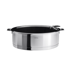 Cristel USA Inc. CRISTEL 26cm Saute Pan Non-Stick with LID