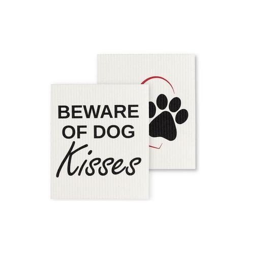 Abbott Swedish Cloth Dog Kisses Set of 2 Abbott Swedish Cloth Dog Kisses Set of 2