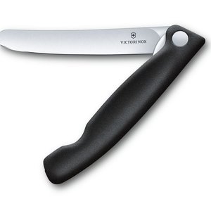 Victorinox Victorinox Folding Paring Straight 4.5" Black