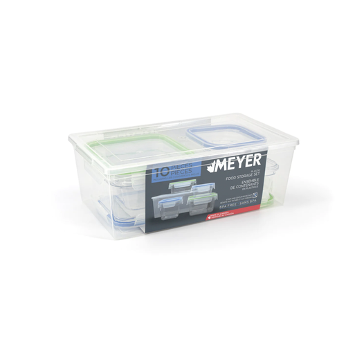 Meyer MEYER Clearlock 10pc Food Storage Set