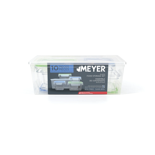 Meyer MEYER Clearlock 10pc Food Storage Set