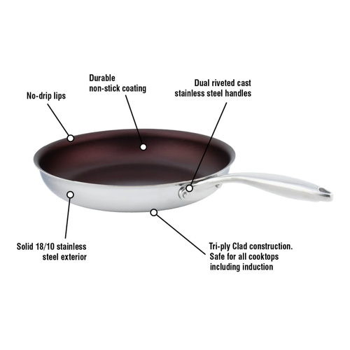 Meyer MEYER  Supersteel Non-Stick 28cm Fry Pan