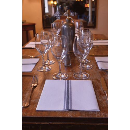 Napkin Dinner PAVIOT Torchon Grey Napkin Dinner PAVIOT Torchon Grey