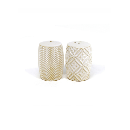 BIA LA PETITE CUISINE Textured Salt & Pepper Shakers