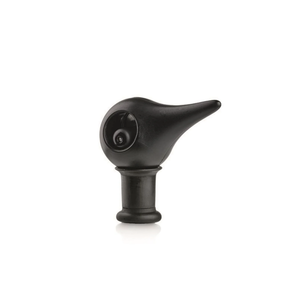 ZONE ROCKS Bird Wine Stopper Black