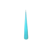 Cone Candle Limpid Lagoon Turquoise