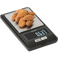 Compact Digital Kitchen Scale Black