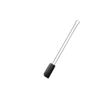 Narrow Spatula Silicone BLACK 26cm ROSLE