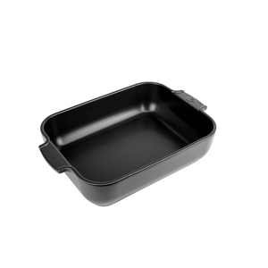 Peugeot APPOLIA Medium Rectangular Baking Dish Satin Black