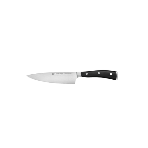 Wusthof CLASSIC IKON BLACK Chef/Cooks Knife 6 Inch