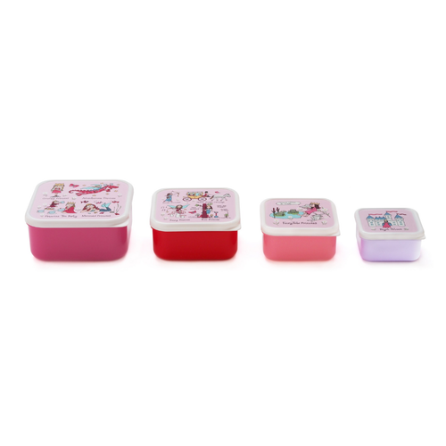 TYRELL Snack Boxes PRINCESS Set of 4 TYRELL Snack Boxes PRINCESS Set of 4