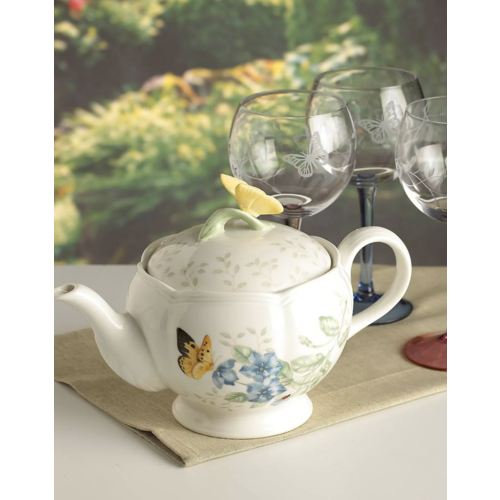 Lenox Butterfly Meadow Teapot