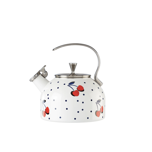 Kate Spade New York Vintage Cherry Dot Tea Kettle